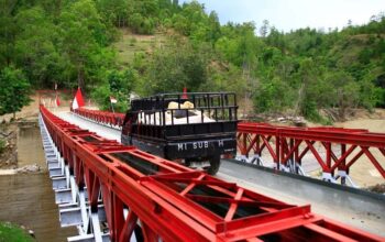 Jembatan Bailey Kembali Hubungkan Lima Desa di Aceh Tengah