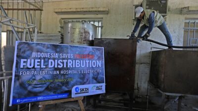 Suplai 100.000 Liter Bahan Bakar, Selamatkan Ribuan Pasien Gaza