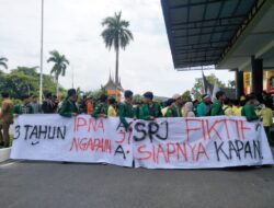 Tiga Tahun Kepemimpiman IP – NA, Mahasiswa Minta Evaluasi Kinerja