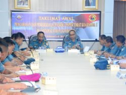 Komandan Lantamal II Terima Tim Wasrik Itkoarmada I