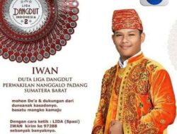 Walikota Mahyeldi Dukung Iwan di LIDA Indosiar