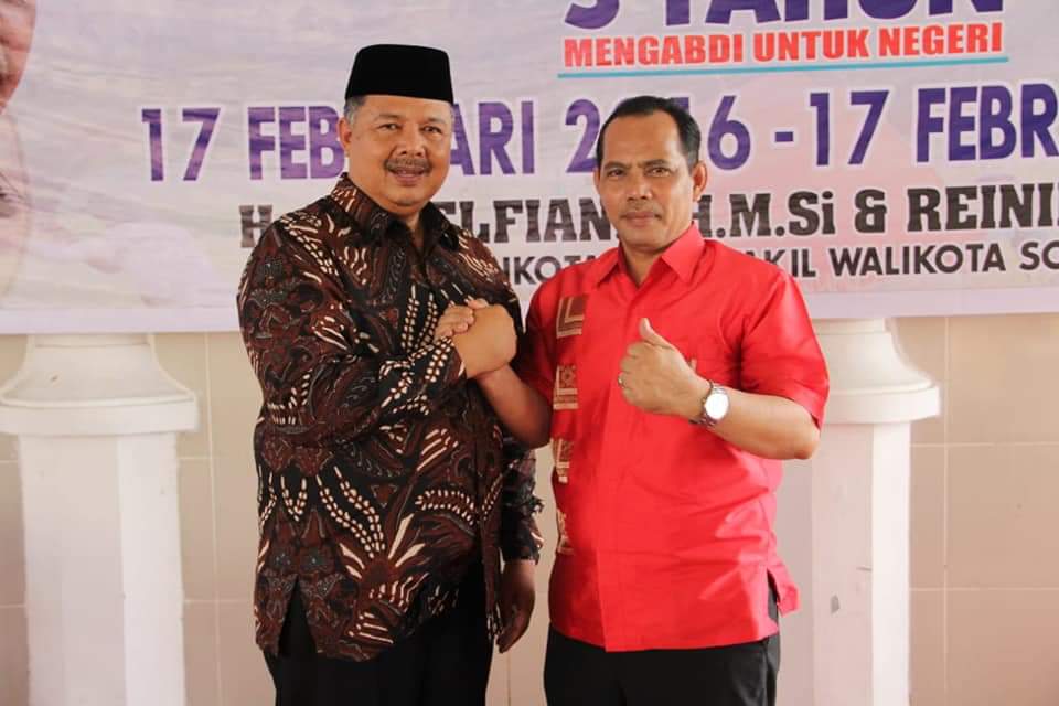 Wali Kota Solok, Zul Elfian dan Wakil Wali Kota Reinier