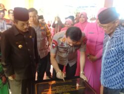 Kapolda Resmikan Mapolsek Rumour Kudus
