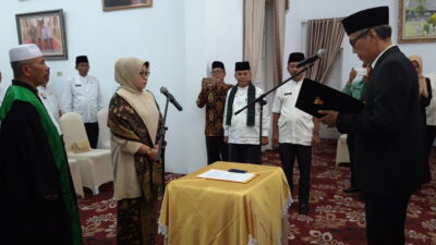Penjabat Sekretaris Daerah Tanah Datar Dilantik Bupati