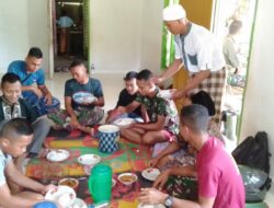 Keakraban Satgas TMMD Kodim 0308/Pariaman Terus Terjalin Bersama Warga