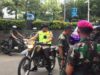 Jajaran Polres Metro Jakarta Barat bersama Jajaran Makorem 052/Wijayakrama melalukan patroli, Selasa (16/4). Dok. Humas Polres Metro Jakarta Barat