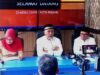 Konferensi pers Walikota Padang terkait penolakan penayangan film 'Kucumbu Tubuh Indahku' di Media Centre Pemko Padang, Rabu 8 Mei 2019. Foto : Istimewa