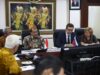 Wakil Ketua DPD RI Nono Sampono saat menerima delegasi dari Rosatom Rusia di Nusantara III Komplek Parlemen, Jakarta, Selasa 27 Agustus 2019. Foto : Istimewa