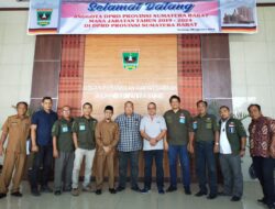 Audiensi, Pimpinan DPRD Sumbar Dukung Fungsi IWO Sumbar sebagai Corong Aspirasi