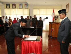 Bupati Agam Lantik 49 Pejabat Struktural