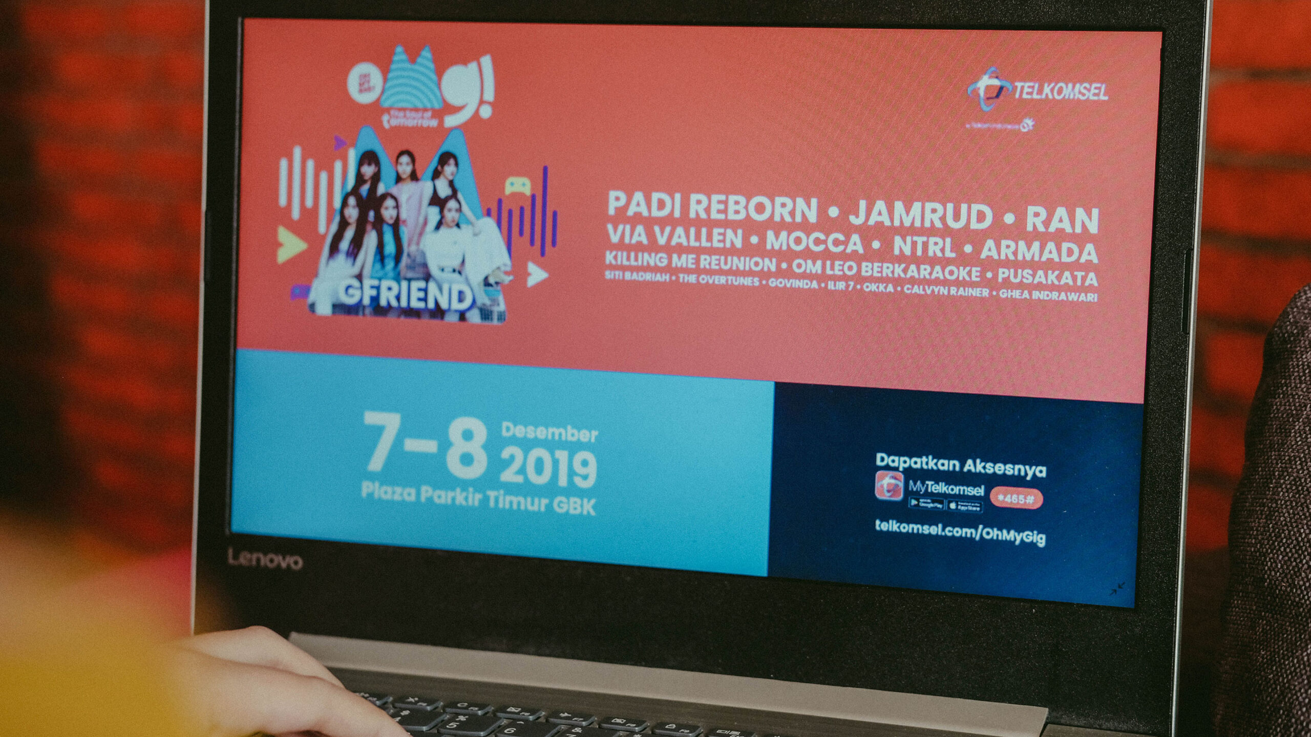 Untuk mendapatkan akses event Oh My Gig, pelanggan Telkomsel cukup mengakses aplikasi MyTelkomsel atau *465# atau melakukan penukaran Telkomsel POIN melalui aplikasi MyTelkomsel atau *700#.