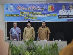 Meningkatkan Kompetensi Wawasan Focal Point Di Tingkat OPD, Pemko Solok Gelar Pelatihan