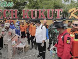 Pemko Solok Lakukan Penyemprotan Disinfektan Dan Sosialisasikan Cegah Virus Corona