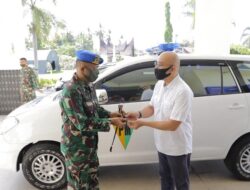 Pemko Solok Bantu Mobil Untuk Operasional Detasemen Polisi Militer