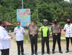 Bupati Solok : Jangan Ada Kendaraan Yang Luput Dari Pemeriksaan Di Posko Perbatasan