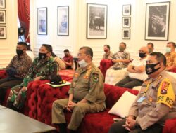 Bupati Solok Vidcon Bersama Kepala BNPB Pusat Terkait 7 Arahan Pelaksanaan PSBB