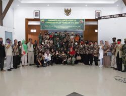 Wawako Reinier Hadiri Kegiatan Pembinaan Keluarga Besar TNI Kodim 0309 Solok