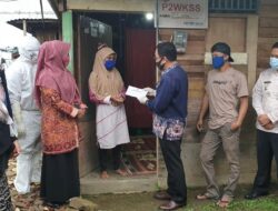 Jajaran Pemko Solok Menyambut Kepulangan Pasien 03 Yang Dinyatakan Sembuh Covid-19