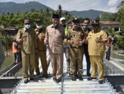 Wali Kota Padang Tinjau Pembangunan Jembatan Tanjung Sabah Pitameh Nan XX