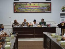 Cegah Ilegal Loging dan Ilegal Mining, Pemkab Sijunjung Adakan Rapat Koordinasi