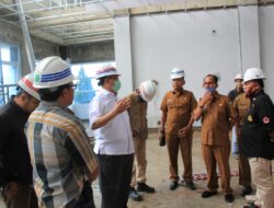 Bupati Solok Tinjau Pembangunan Gedung Baru Sekretariat Daerah