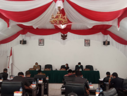 Bupati Mentawai Sampaikan Ranperda Pertanggungjawaban Pelaksanaan APBD 2019