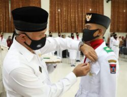 Paskibraka Kota Padang Dikukuhkan