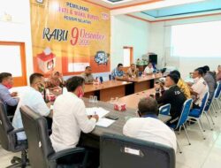 KPU Pessel Adakan Diskusi Rutin dengan Parpol Terkait Pencalonan Bupati dan Wakil