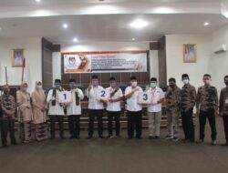 KPU Kabupaten Solok Tetapkan Nomor Urut Calon Bupati Dan Wakil Bupati