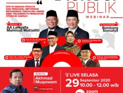 DPD RI Peringati HUT Ke-16 dengan Diskusi Publik Secara Virtual