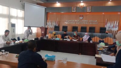 Empat Pasangan Calon Gubernur Sumbar Ditetapkan