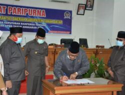 DPRD Setujui Perubahan APBD Bakal Dijadikan Perda Tanah Datar