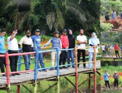 Dinas Pariwisata Pariaman Lakukan Visit Kunjungi Jembatan Pelangi