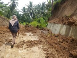 Sempat Tertimbun Longsor, Akses Jorong Nagari Tiku Kembali Dilalui