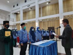 Tingkatkan Potensi Kerja, Pjs Bupati Padang Pariaman Lantik 132 ASN
