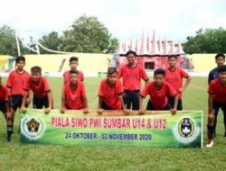 Siwo PWI Sumbar Gelar Turnamen Sepakbola, Tiga Tim Lolos 8 Besar