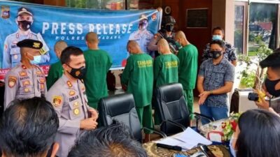 Polresta Padang Tangkap Lima Komplotan Skimming ATM BNI