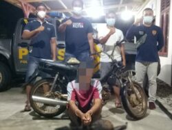Seorang Pelaku Curanmor Berhasil Ditangkap Polres Dharmasraya