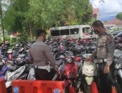 Bakal Dimusnahkan, Pemilik Ranmor Dihimbau untuk Menjemputnya