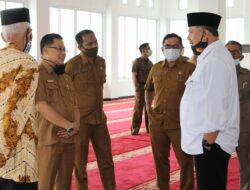 Wako Solok Tinjau Pembangunan Masjid  Al-Hidayah Pasca Cuti Pilkada