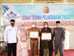Pemko Solok Gelar Serah Terima Jabatan Pjs Wako Solok