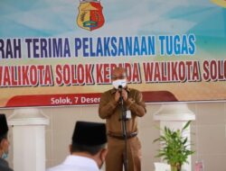Mantan Pjs Wako Solok Harapkan Kota Solok Tingkatkan Produktifitas Sektor Pertanian