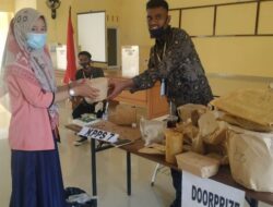 Tingkatkan Partisipasi Pemilih, PPS Desa Rawang Berikan Doorprize