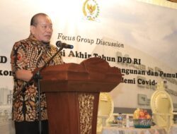 Refleksi Akhir Tahun DPD RI, LaNyalla Singgung UU Cipta Kerja