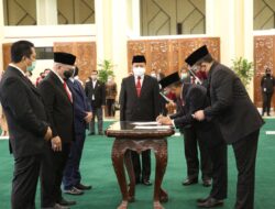 Sekretaris Jenderal DPD RI Rahman Hadi, Resmi Dilantik AA LaNyalla