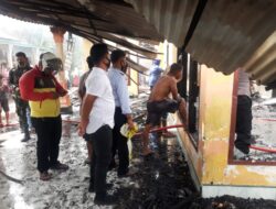 Satu Unit Rumah di Korong Batang Gadang Hangus Dilalap Si Jago Merah