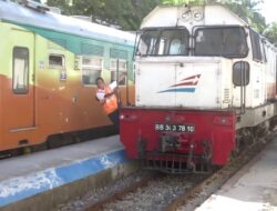 Penumpang Kereta Api Sibinuang Meningkat Selama Libur Nataru