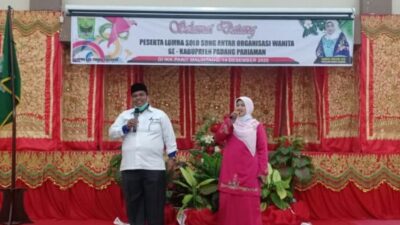 Resmi dibuka Lomba Solo Song Se-Kabupaten Padang Pariaman
