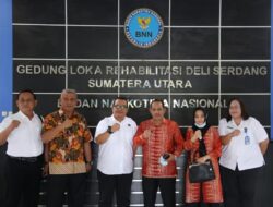 Wawako Solok Sambangi Kantor BNN Deli Serdang Sumatera Utara