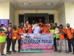 Misi Kemanusiaan, Wako Solok Melepas Secara Resmi Relawan WMI ke Sulawesi Barat